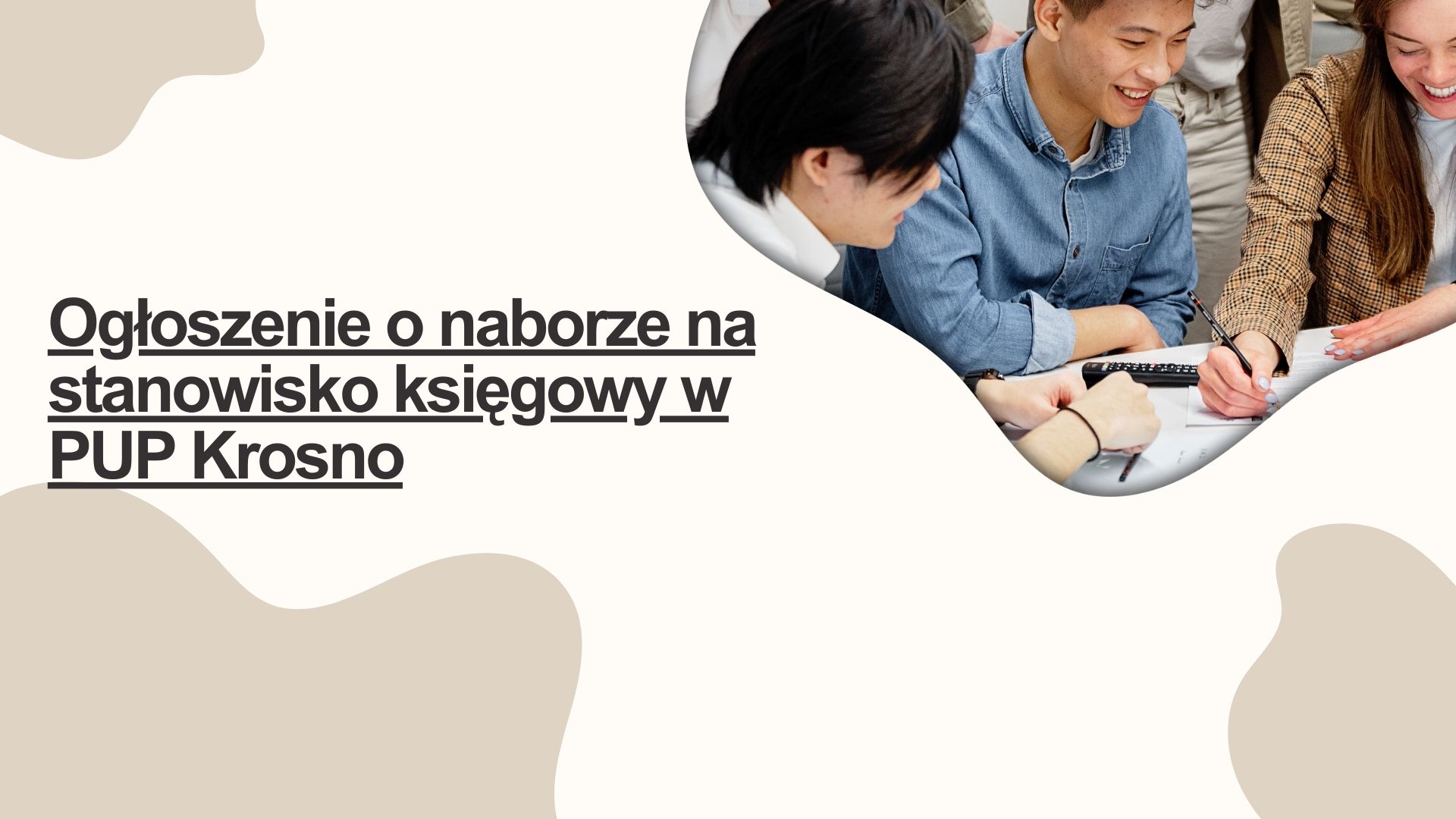 Zdjęcie artykułu Ogłoszenie o naborze na stanowisko księgowy w PUP Krosno